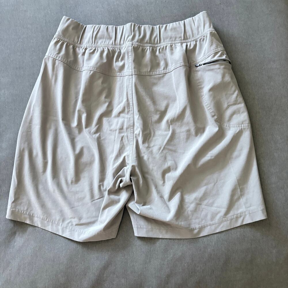 Free Fly mens Breeze Active shorts sand quick dry lined pockets M GORPCORE Gym
